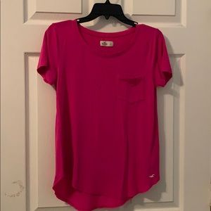 🌟SALE🌟 Hollister Pink Stretchy Tee